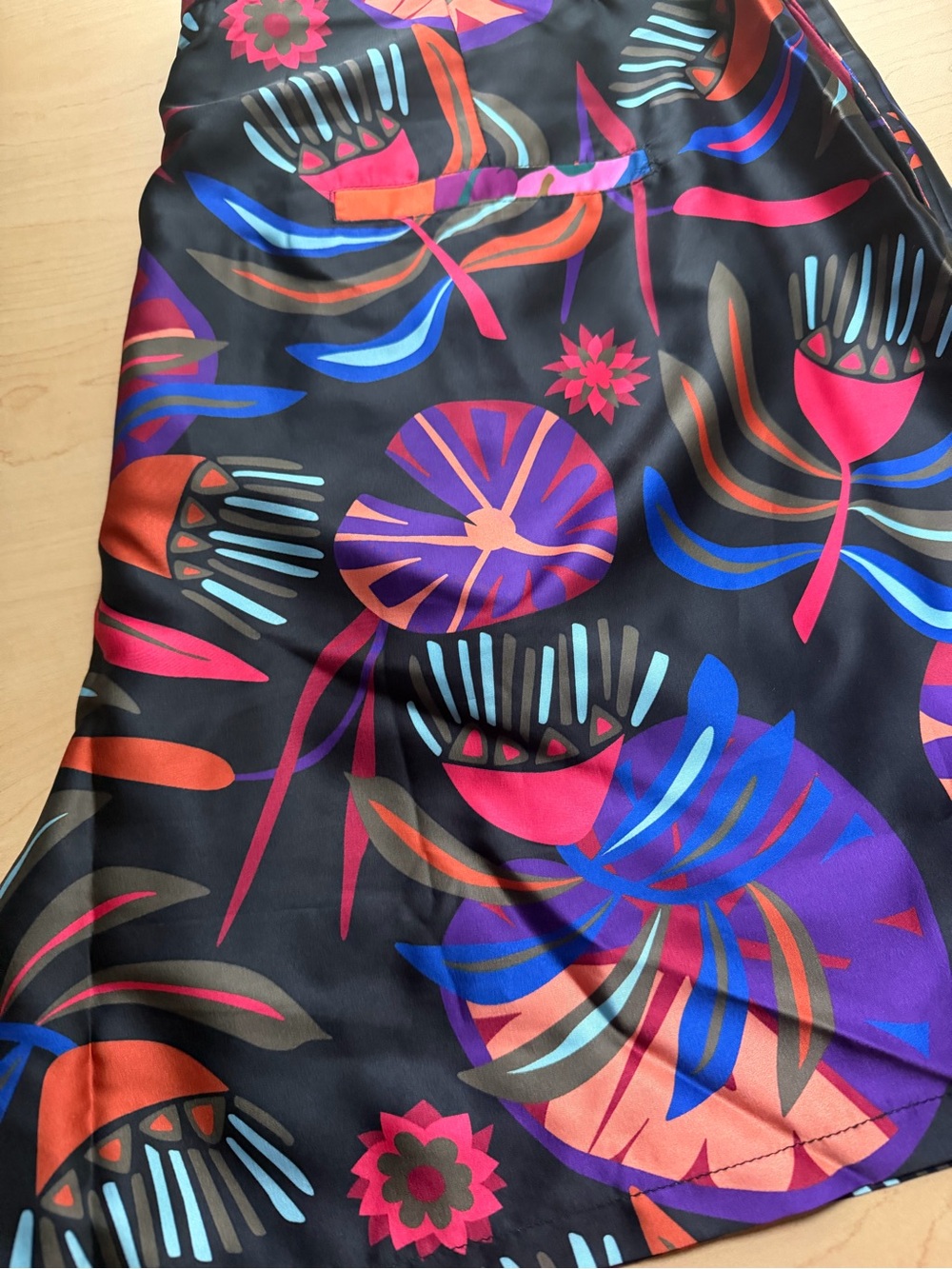 Rue Trouser shorts in tropical print - Picture 2 of 7